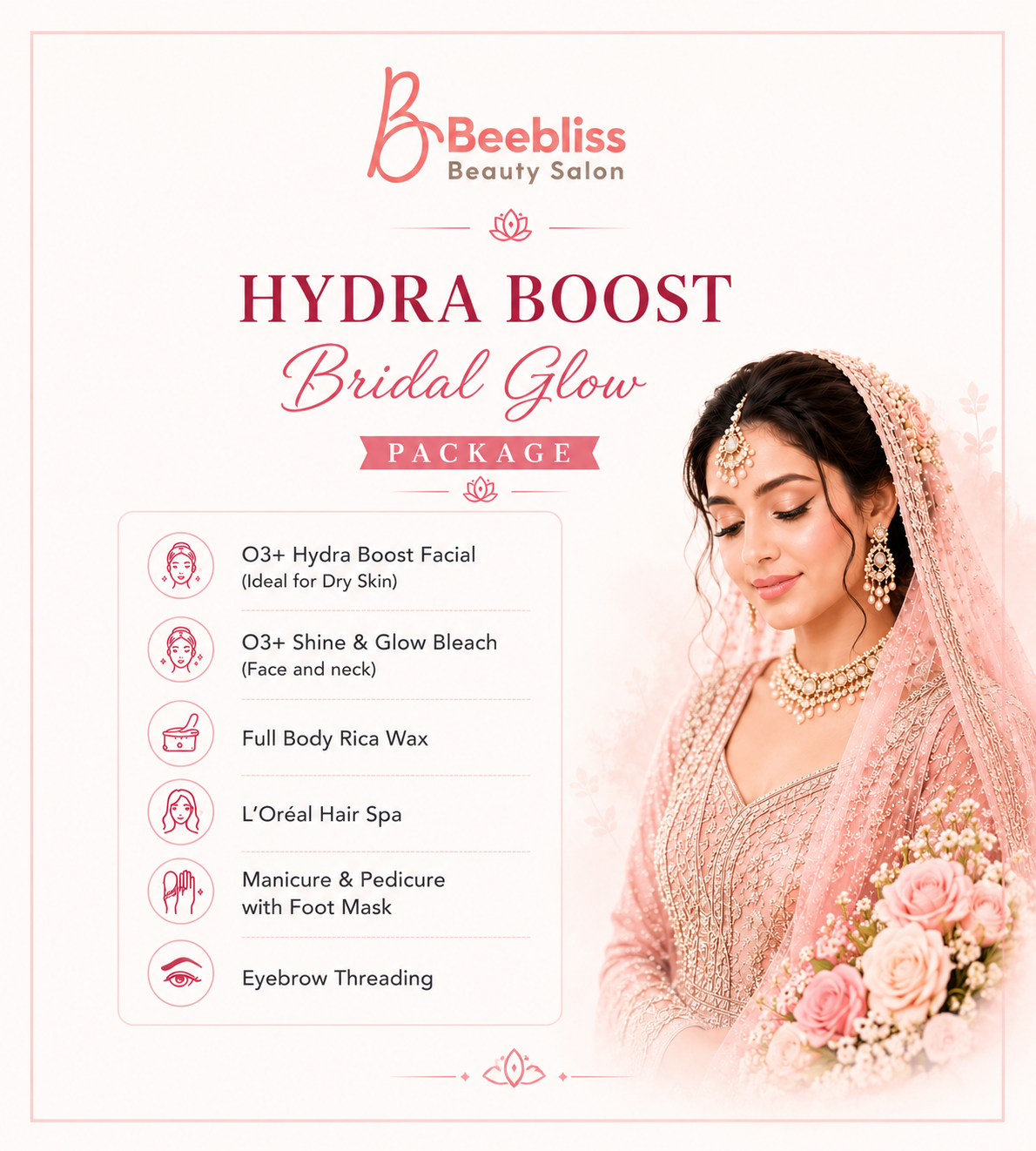 Hydra Boost Bridal Glow Package
