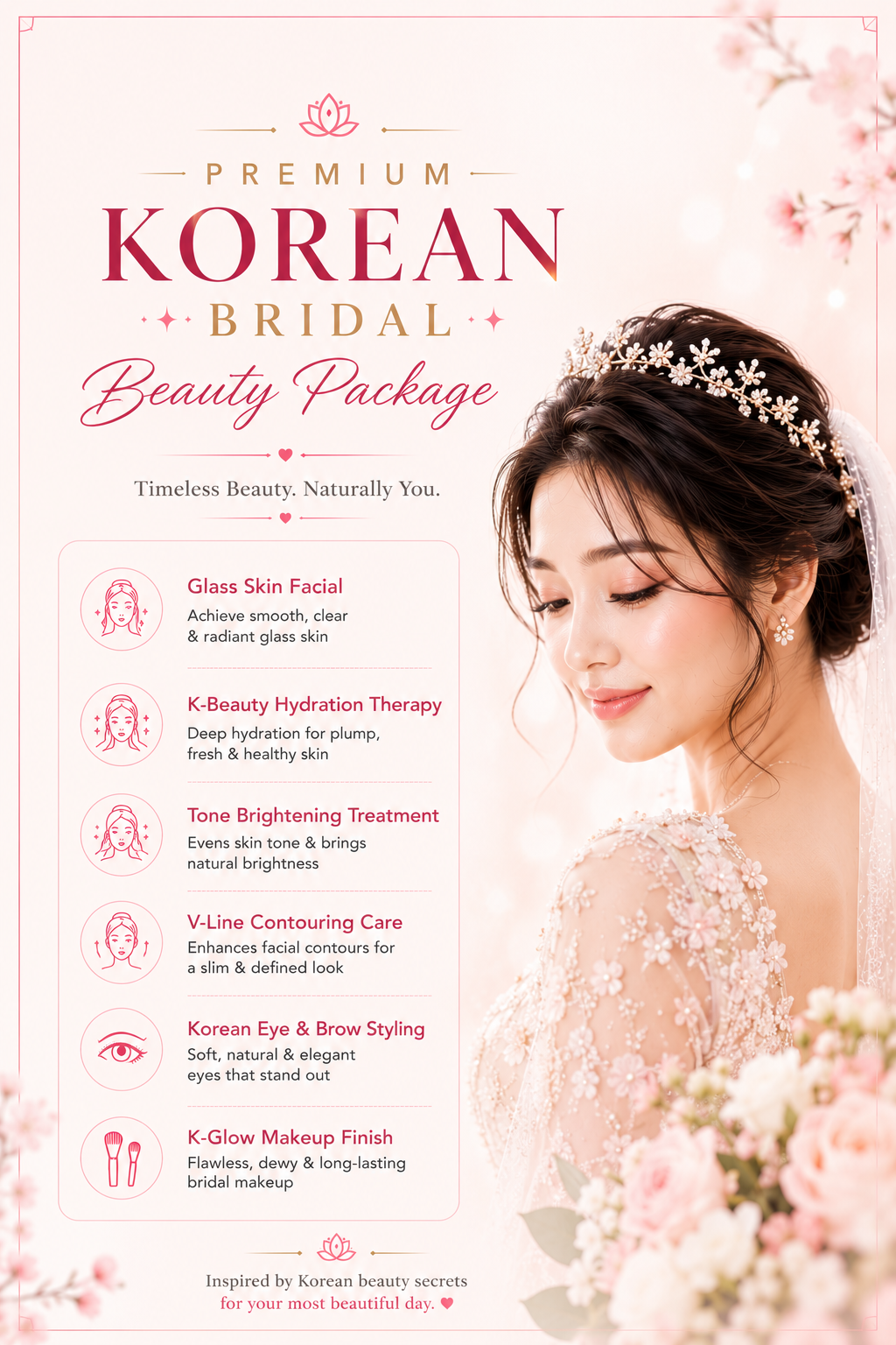 Premium Korean Bridal Beauty Package