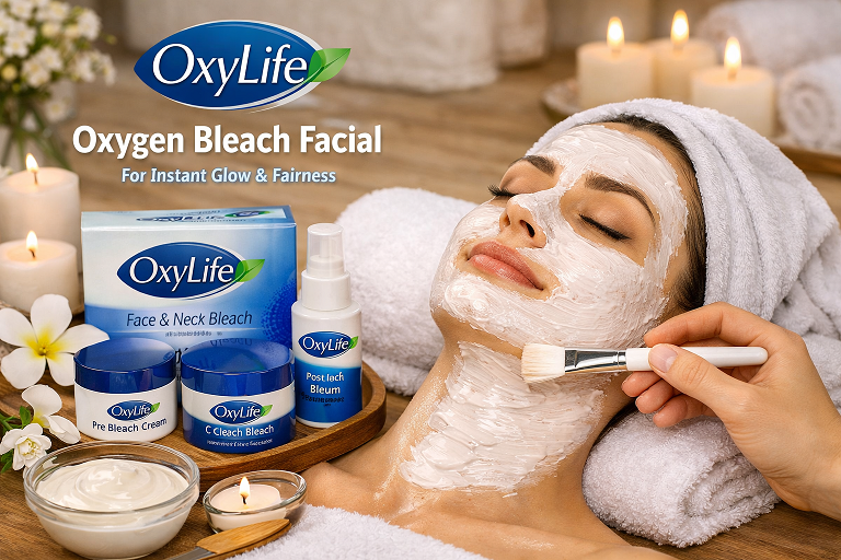 Oxy Life Full Face & Neck Bleach