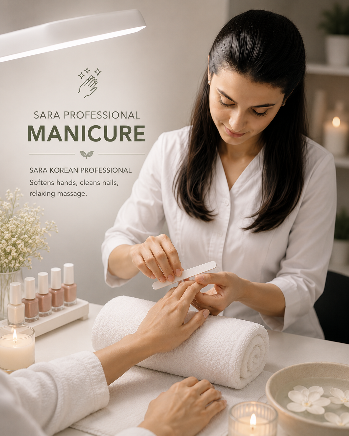 O3+ Pedilogix Sara Professional Manicure Banner
