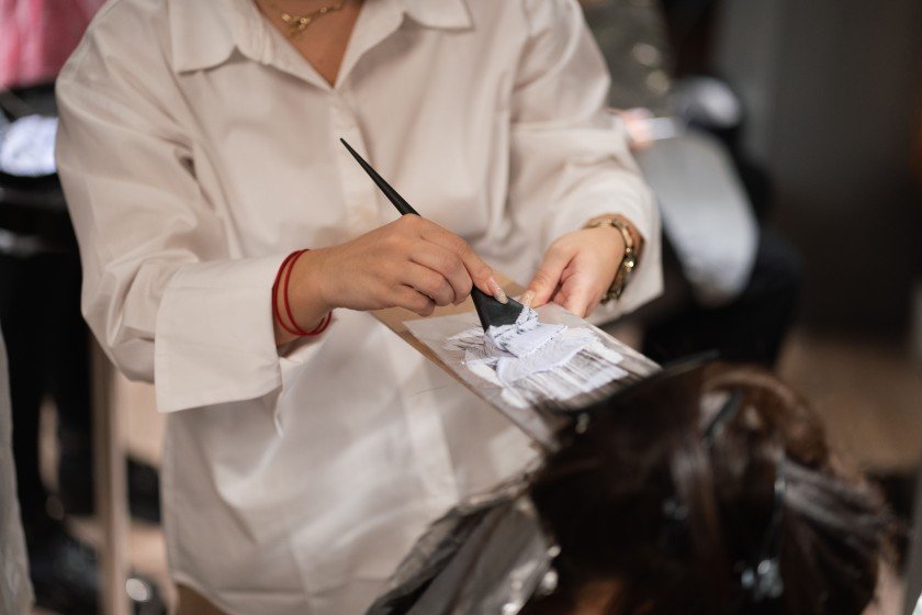 Hair Color Color Application Global