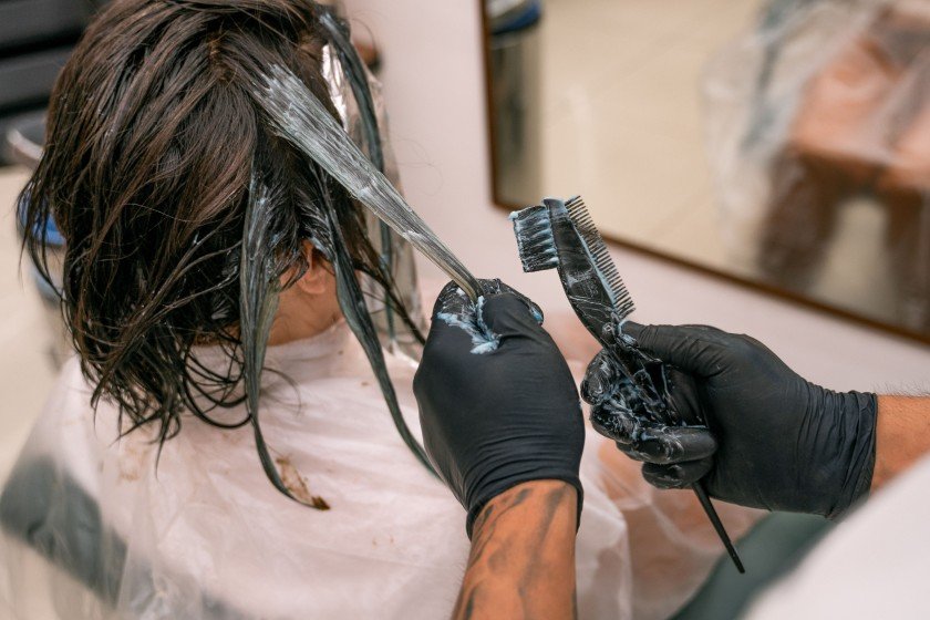 Hair Color Color Application Root Touchup